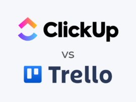 The ClickUp and Trello logos.